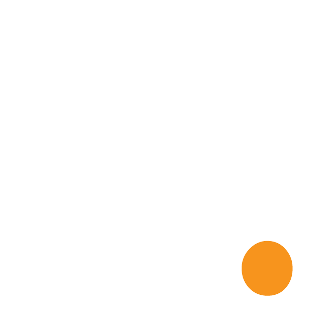 A large white number "3" with an orange dot against a black background. Simple, modern design emphasizes minimalistic aesthetic.