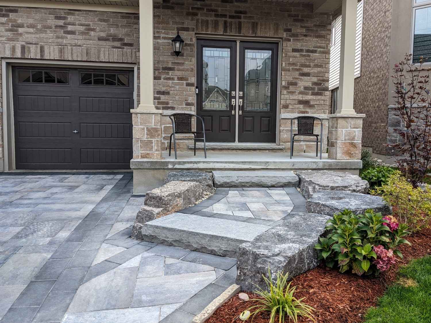 An interlock entryway.
